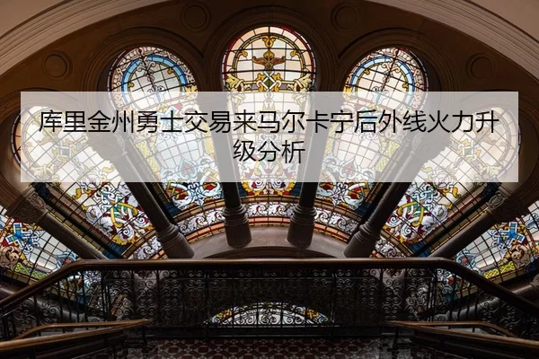 库里金州勇士交易来马尔卡宁后外线火力升级分析